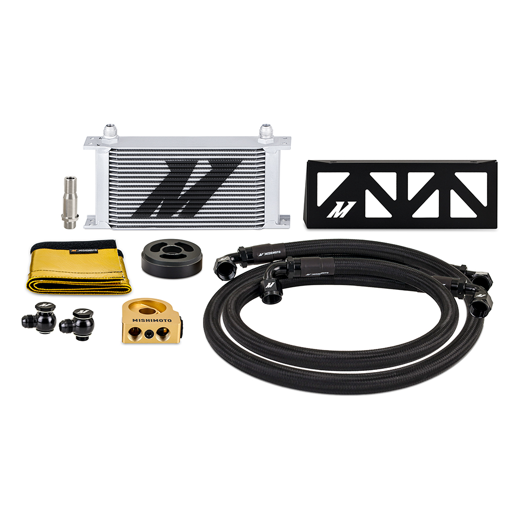 Mishimoto — Mishimoto 22+ Subaru BRZ/Toyota GR86 Oil Cooler Kit Thermostatic - Silver
Engine Oil Cooler - view 9